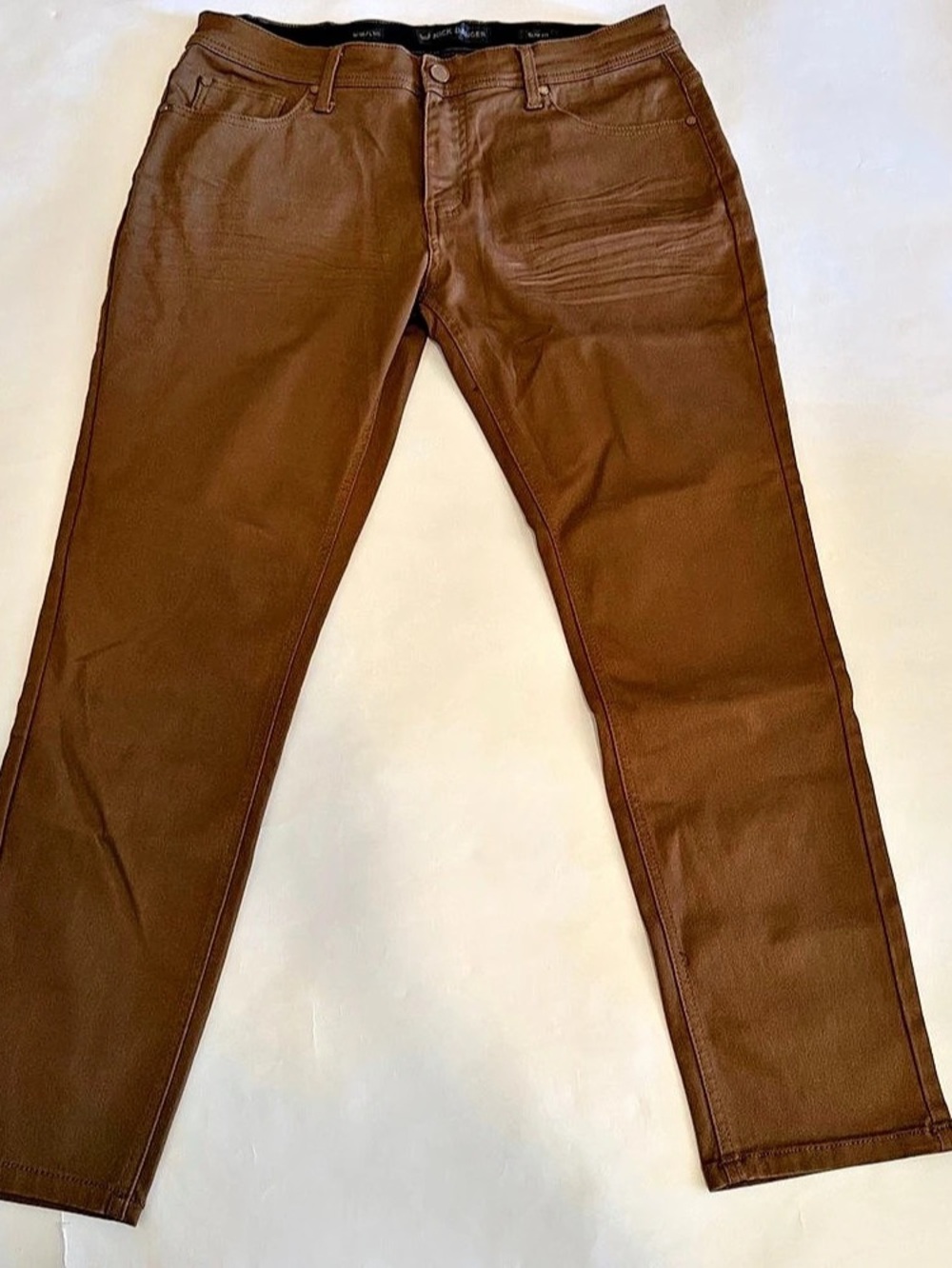 Nick Danger Slim Fit Slim Jeans in Brown Waist 36/L30